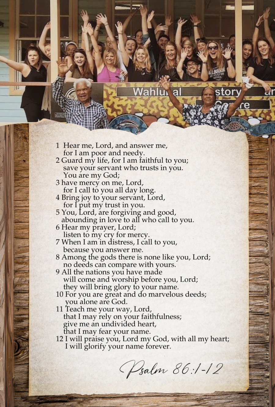 Elders of The Way Psalm 86